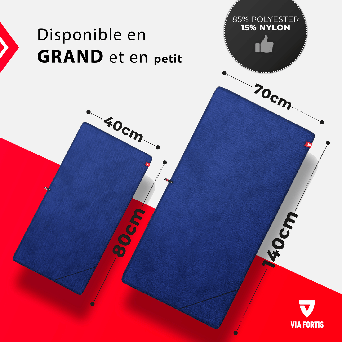 Serviette de sport en microfibre