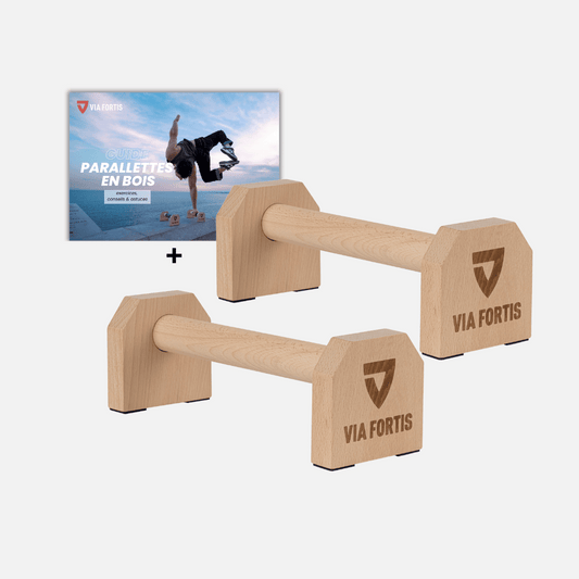 Barres Parallettes en bois